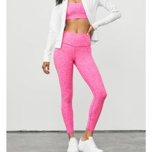 Alo Yoga Alosoft High-Waist 7/8 Highlight Legging - Neon Pink